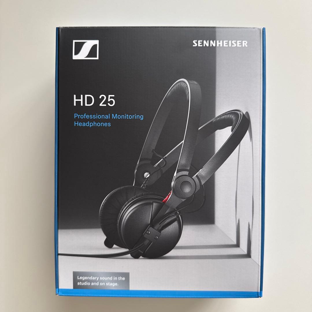 【未使用】Sennheiser ゼンハイザー HD25 モニターヘッドホン DJ
