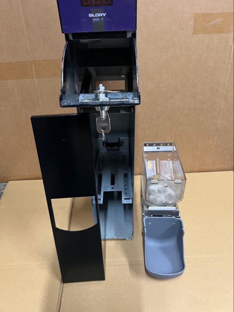 両替機　1000円→100円×10枚　EMS-7 （改）グローリー　領収書OK