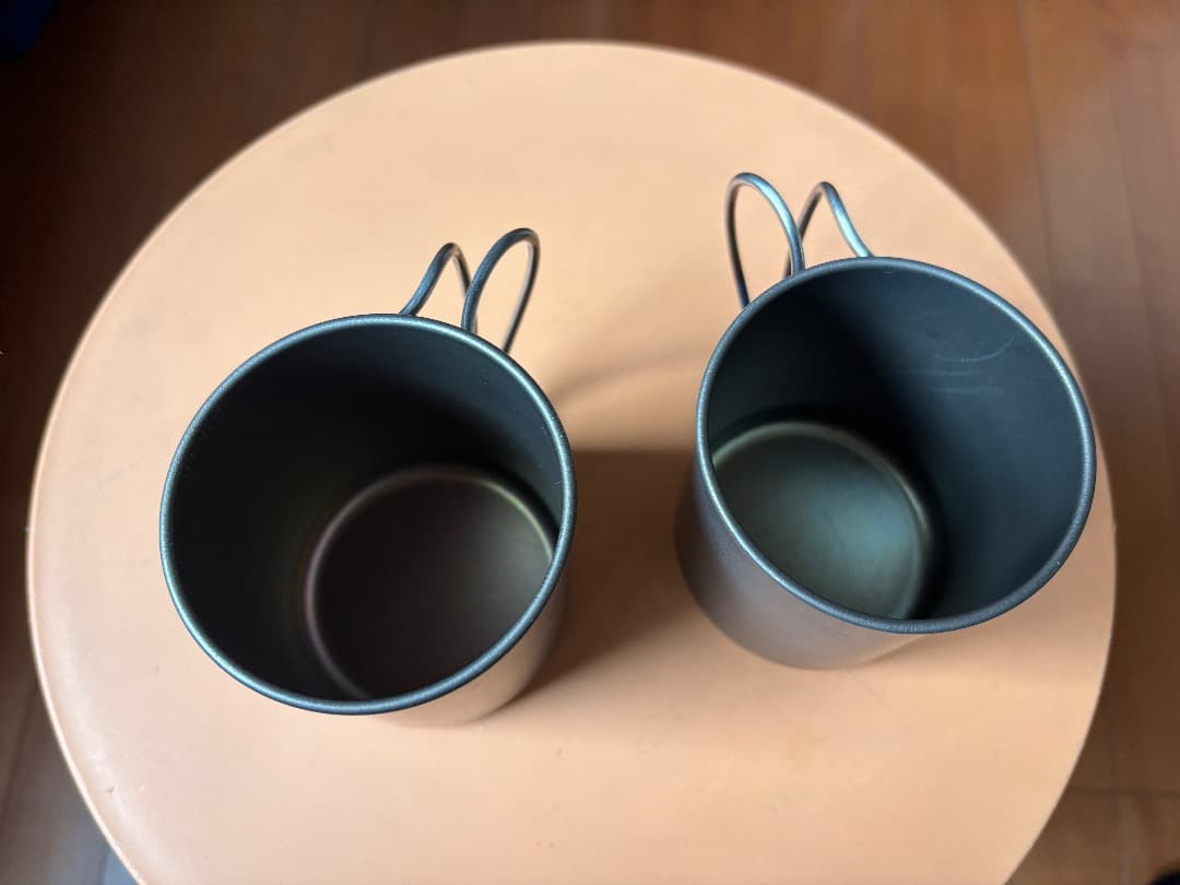 スノーピーク チタンシングルマグ300 (廃盤)フタ リッド 2個セット