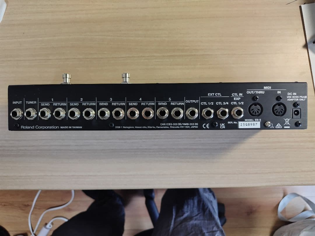 BOSS エフェクトスイッチングシステム ES-5