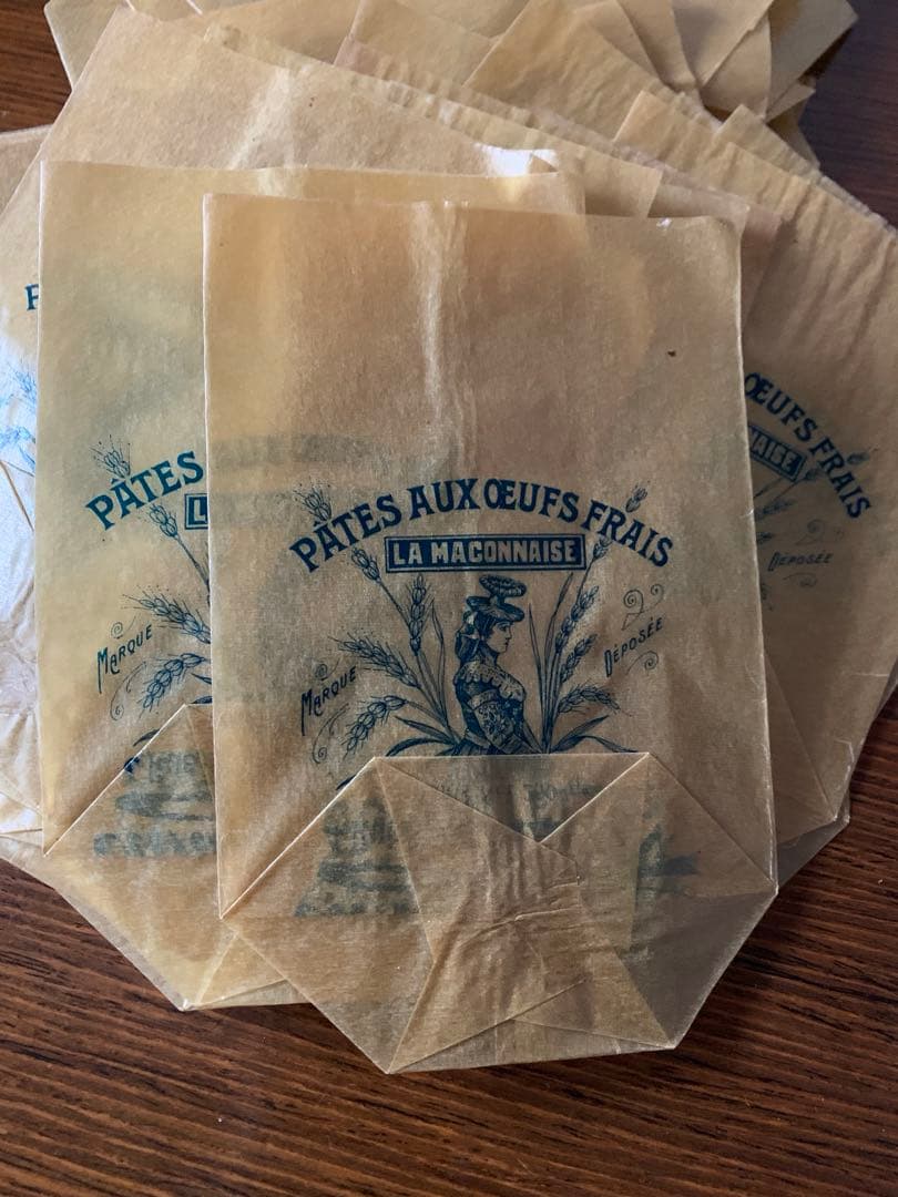 海外紙物　おすすめ　フランス　グラシン マルシェ袋　50枚　大量