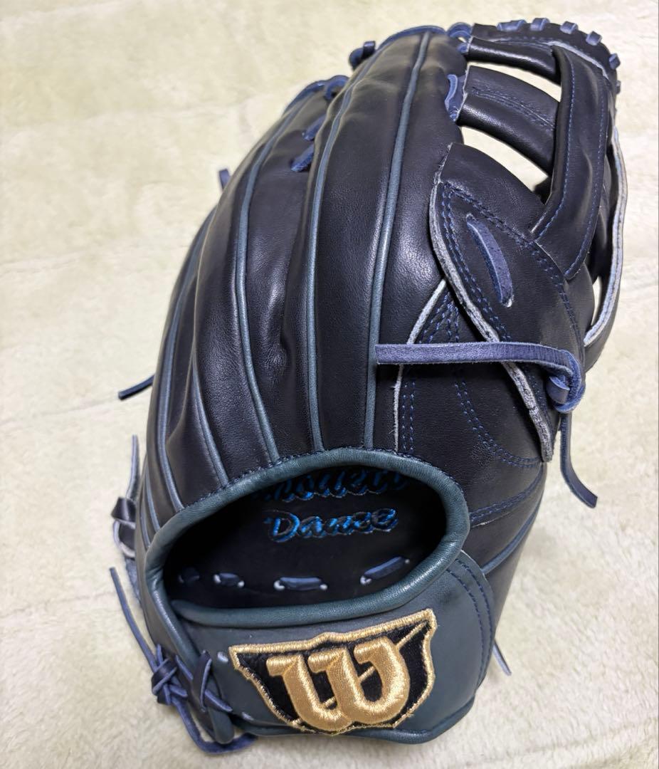 Wilson DUAL 右投げ用軟式外野グローブ