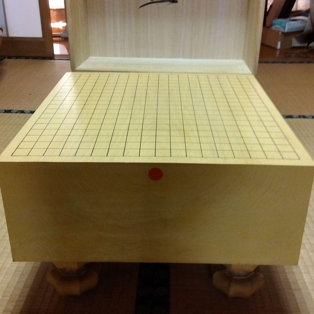 大幅値下げ中。本榧碁盤未使用、一力サイン有