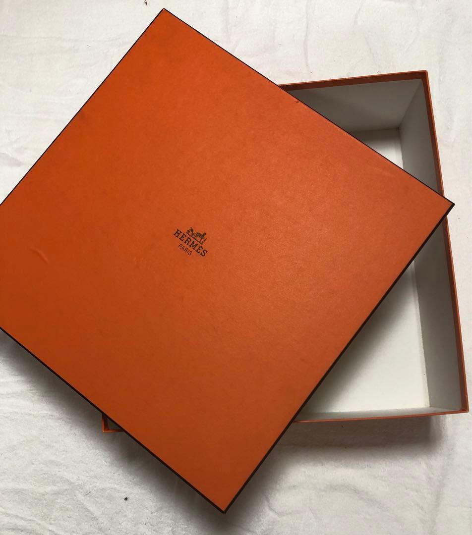 HERMES オレンジ ギフトボックス 45cm大