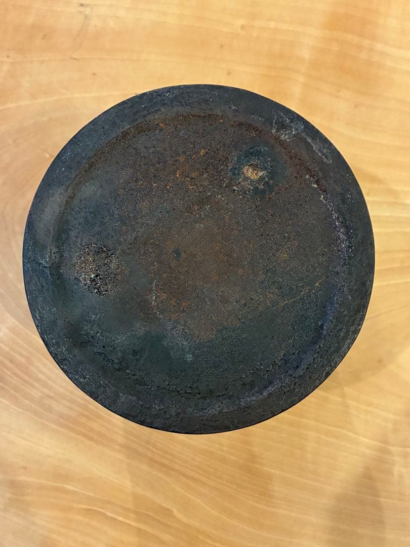 人間国宝 高橋敬典 雲龍釜 （小） 釣釜 吊釜 茶道具 共箱