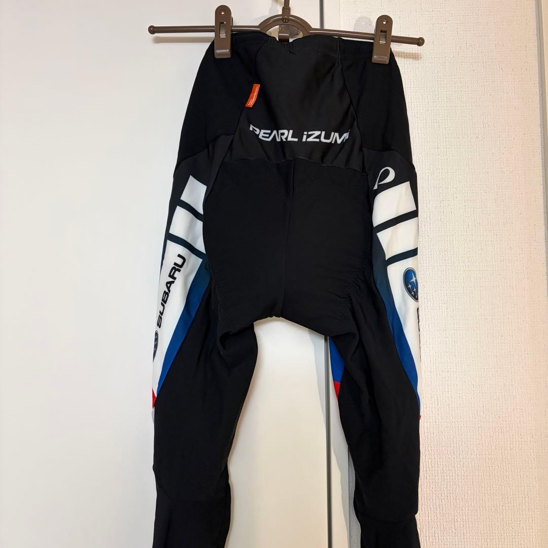 【美品】SUBARU 裏起毛　PEARL IZUMI レーサーパンツ S スバル