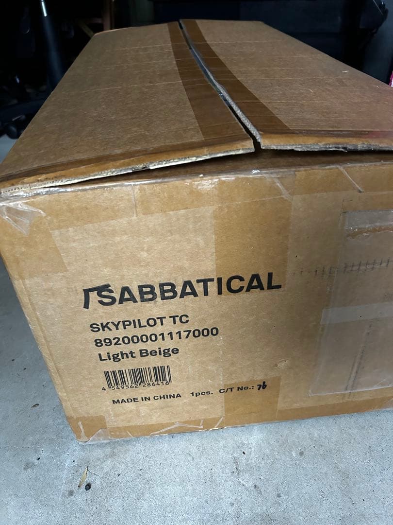 【新品未使用】サバティカル　スカイパイロットTC 撥水性能変更前モデル