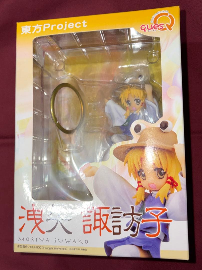 【新品未開封】 キューズQ 東方project 洩矢諏訪子 フィギュア