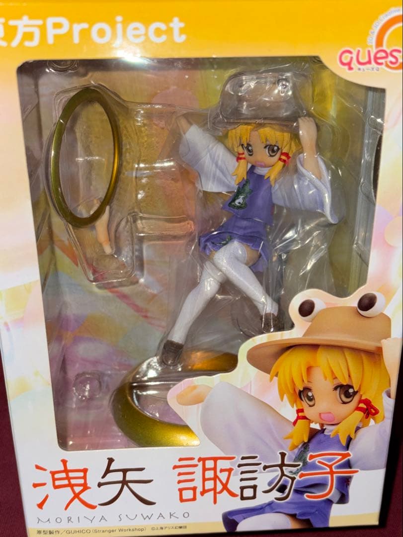 【新品未開封】 キューズQ 東方project 洩矢諏訪子 フィギュア