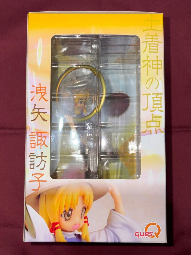 【新品未開封】 キューズQ 東方project 洩矢諏訪子 フィギュア