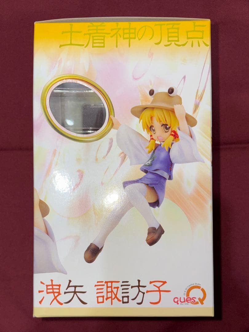 【新品未開封】 キューズQ 東方project 洩矢諏訪子 フィギュア