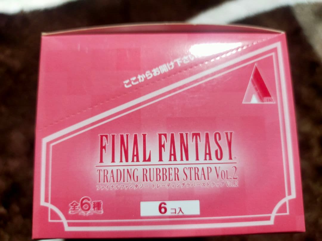 全6種 「ファイナルファンタジー トレーディングラバーストラップ Vol.2」