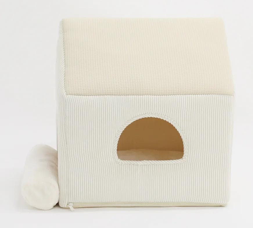 monchéri モンシェリ 小窓付きコーデュロイペットハウス 新品