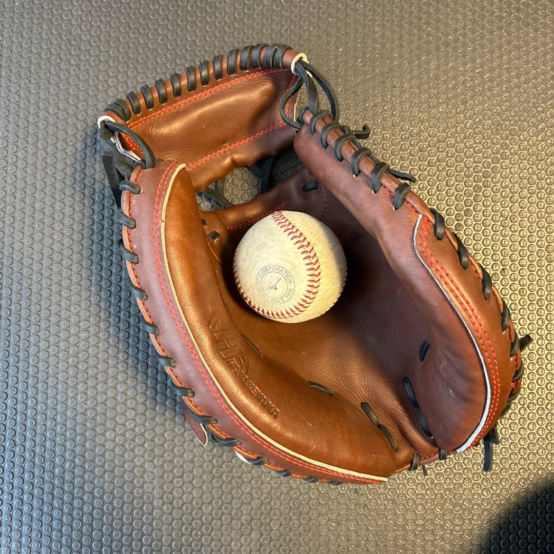 ハタケヤマキャッチャーミット硬式用甲斐モデル