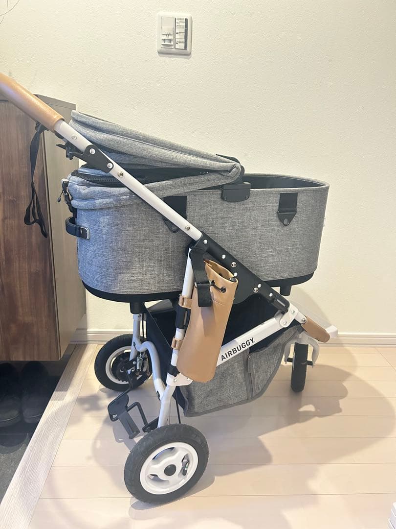 エアバギー DOME3 ペットカート アースグレー ラージ