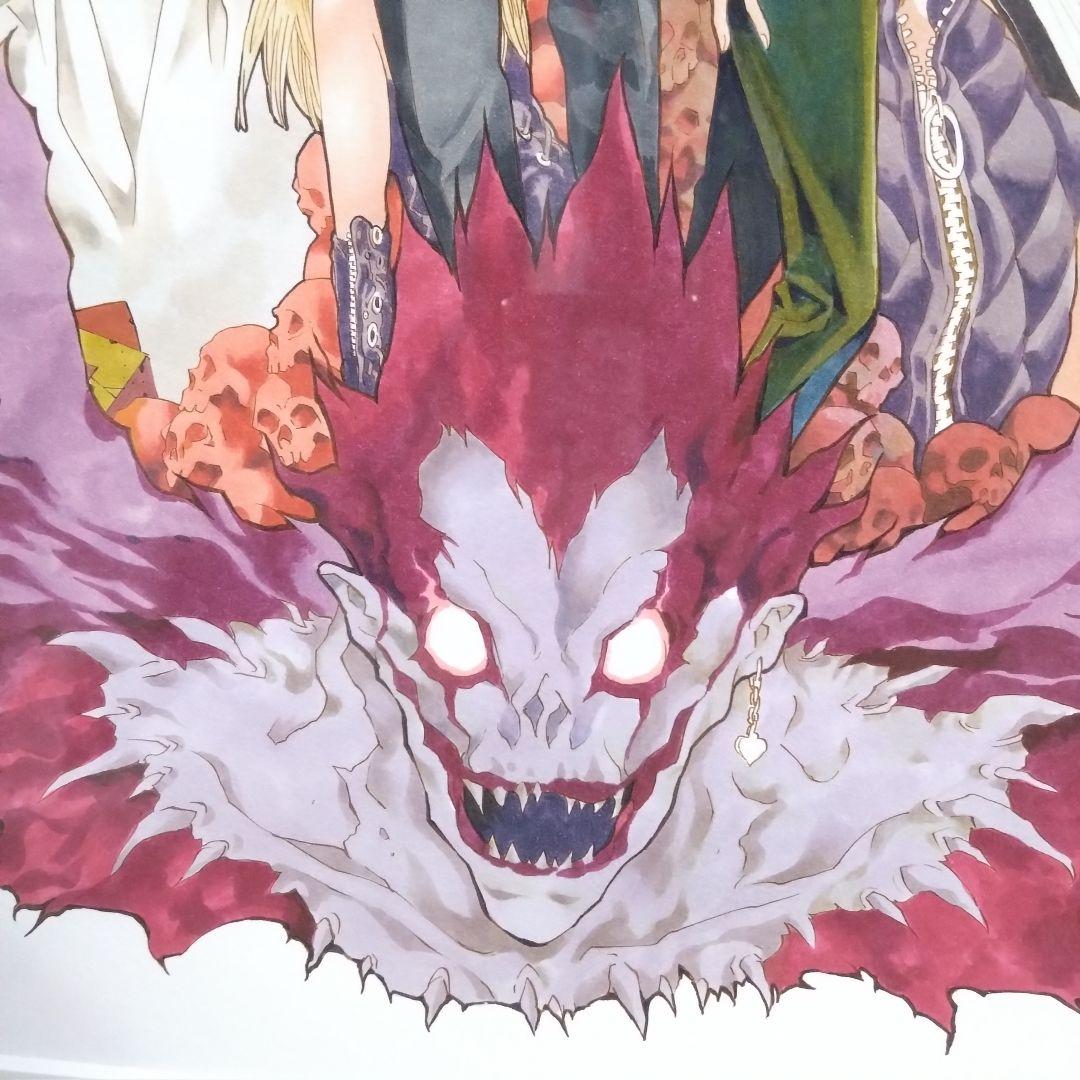 【レア】DEATH NOTE　額装高級複製原画
