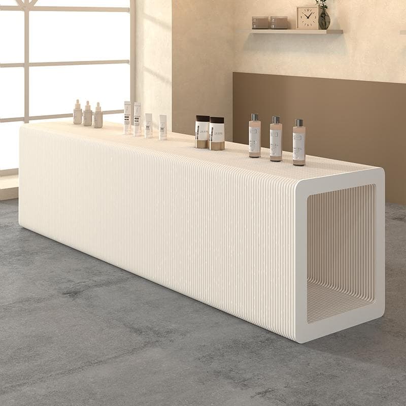 ディスプレイラック 中空展示台 陳列台 折りたたみ長さ2-3ｍ高さ98㎝幅31㎝