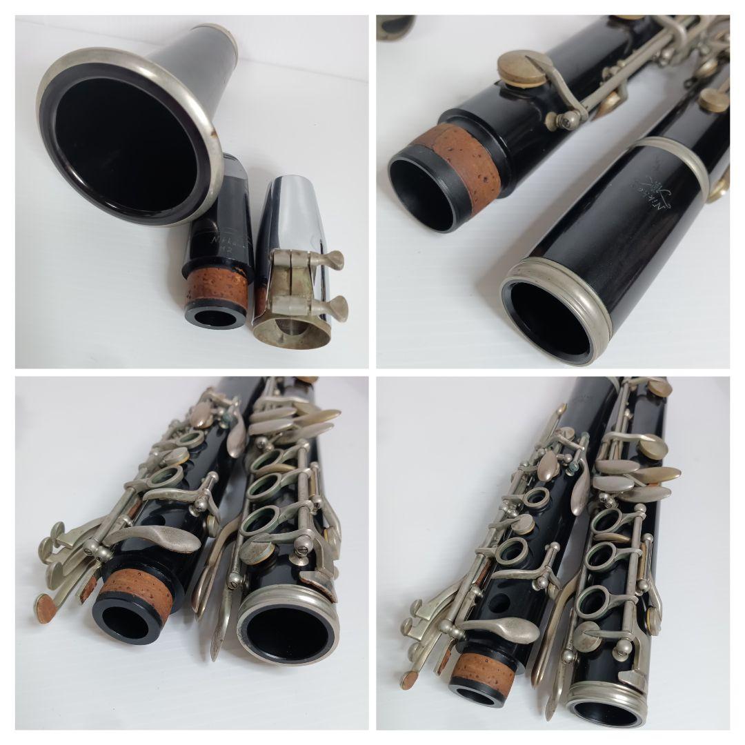 現状品 日本製 NIKKAN ニッカン 日管 クラリネット 楽器 ハードケース