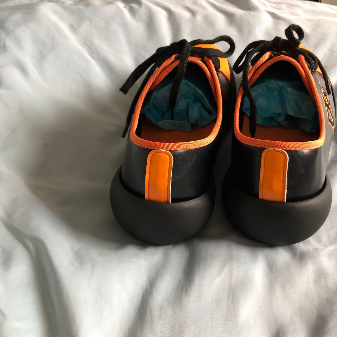 ジャイアンツシューズ ブラック×オレンジ　BCFS6901YG