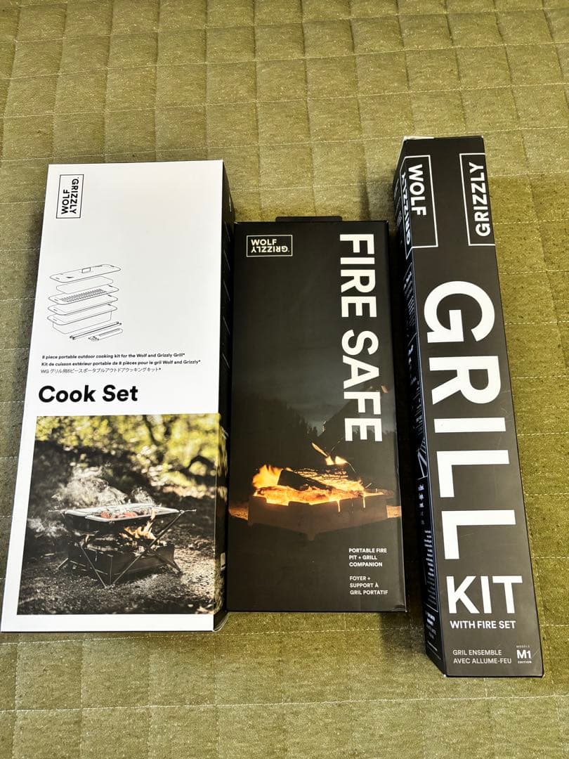 Wolf Grizzly Cook Set & Grill Kit セット