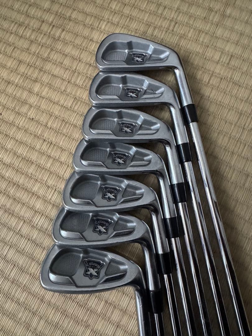 キャロウェイXフォージド 4-PW 7本セット プロジェクトXライフル6.0