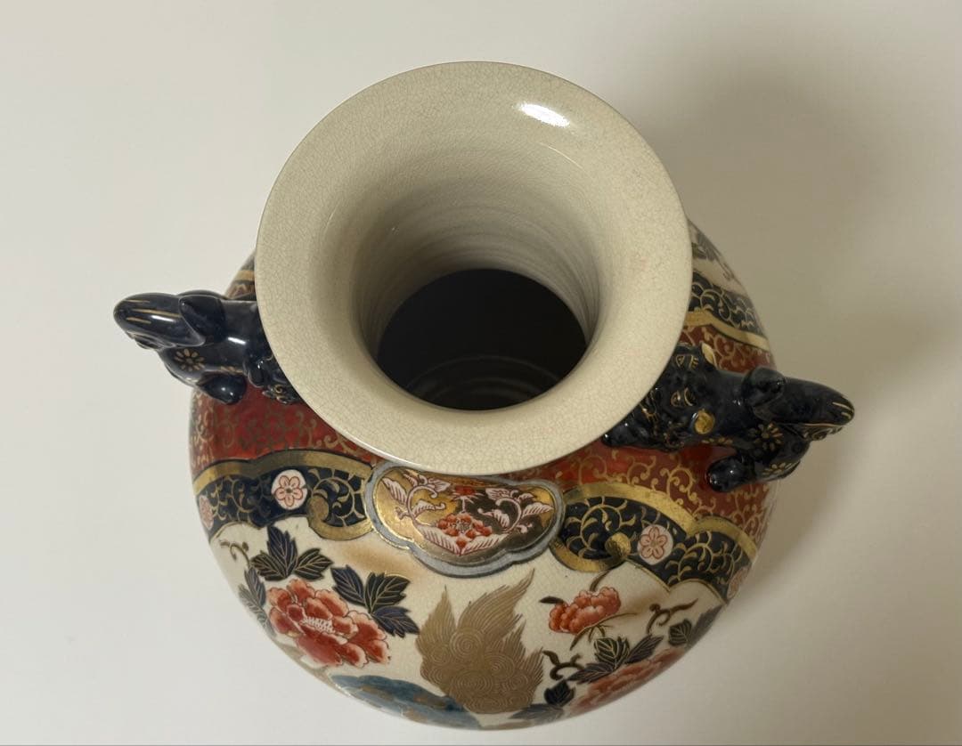 伊萬里　花器 花入 飾壺 壷 骨董品 古伊万里焼