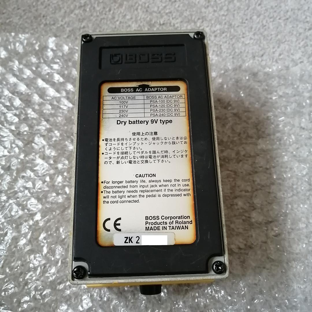 Boss DS-3 初年度1997年9月製造 ZKシリアル