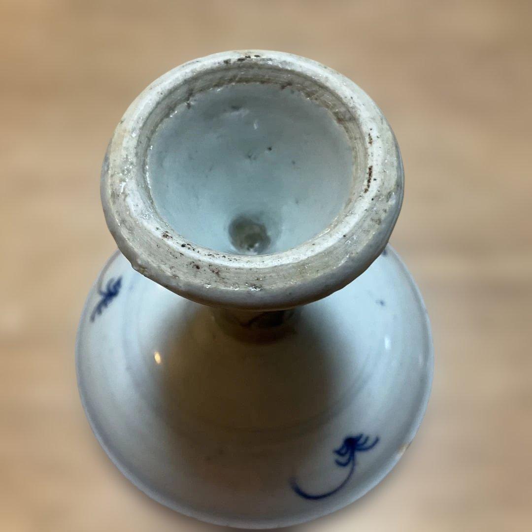 中国　清朝　高足盃　骨董品