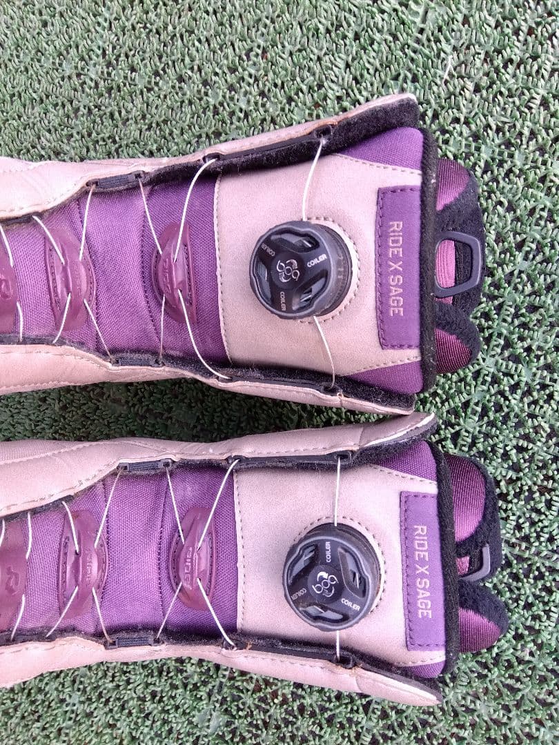 美品 RIDE 23,0 B0A/ BURTON K2 FLUX SALOMON