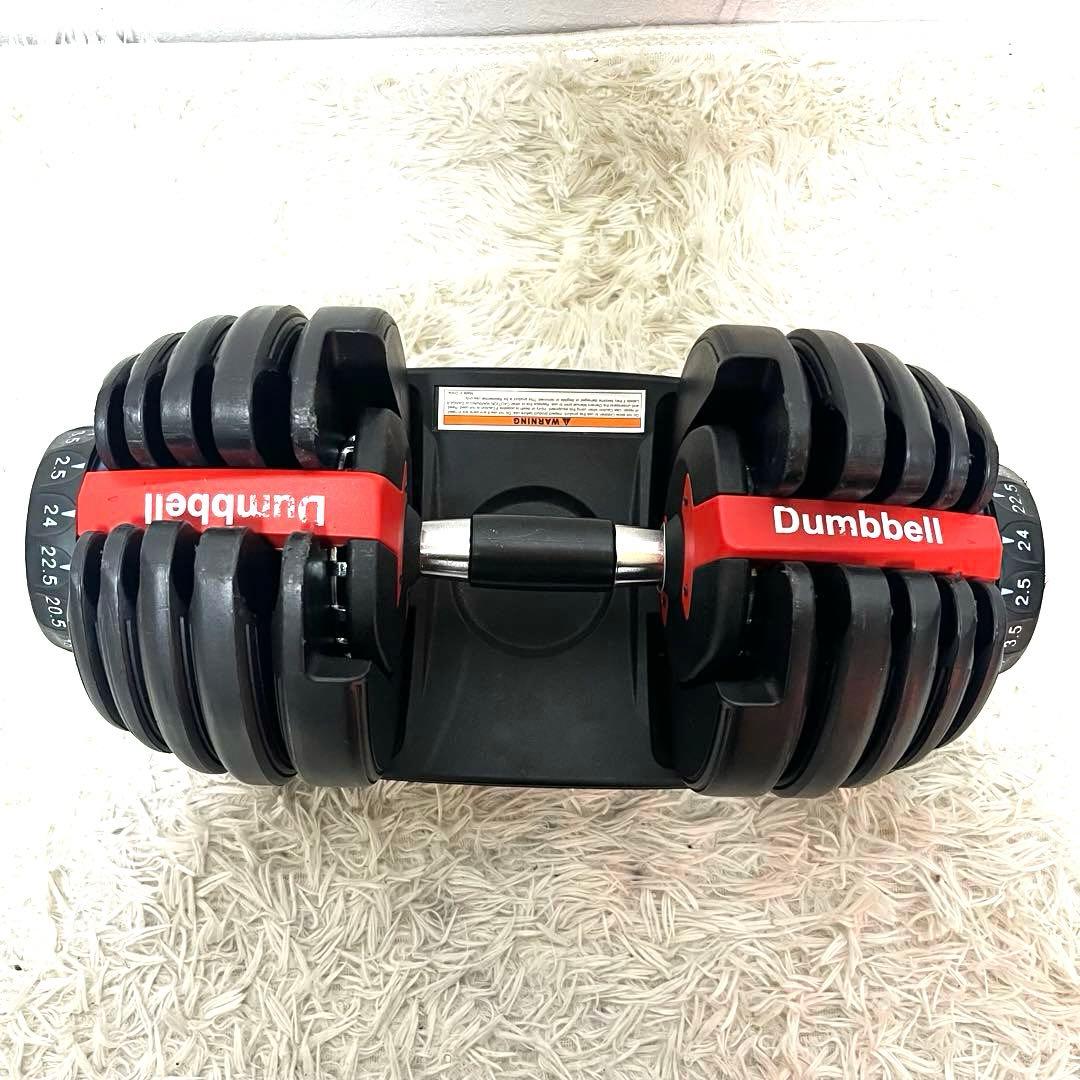 Dumbbell 可変式ダンベル 24kg アジャスタブル トレーニング