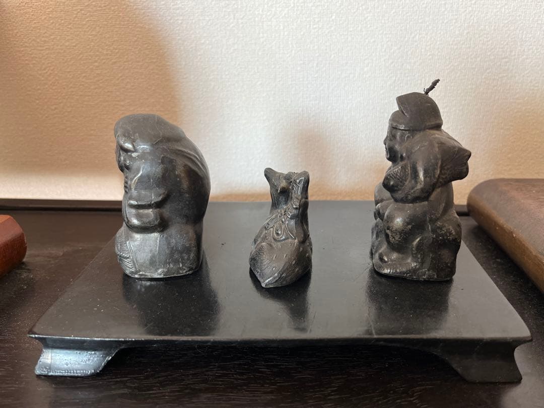 福の神の彫刻セット