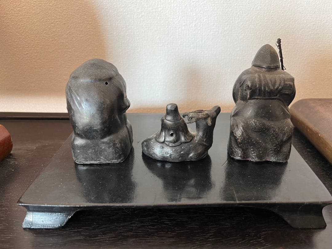 福の神の彫刻セット