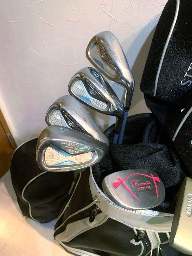 レディースゴルフクラブ セット　パリス　PARIS 可愛く優しい　初心者〜