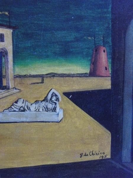 Giorgio de Chirico、Piazza d'Italia con