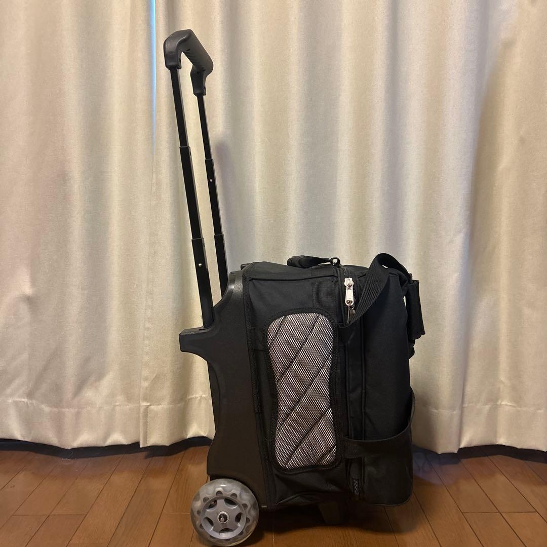 ABS B20-1180 ボウリングバッグ 2個用カート キャスター付き
