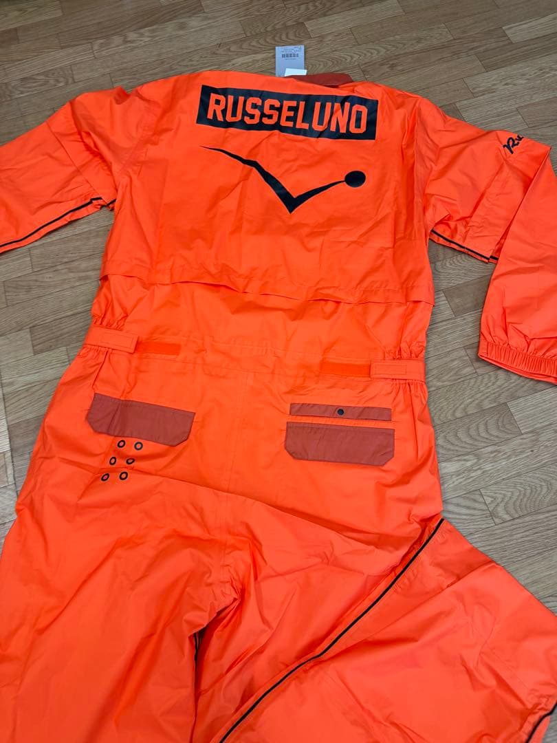 ¥49,500新品正規品RUSSELUNO/6完売品レインウェアジャンプスーツ