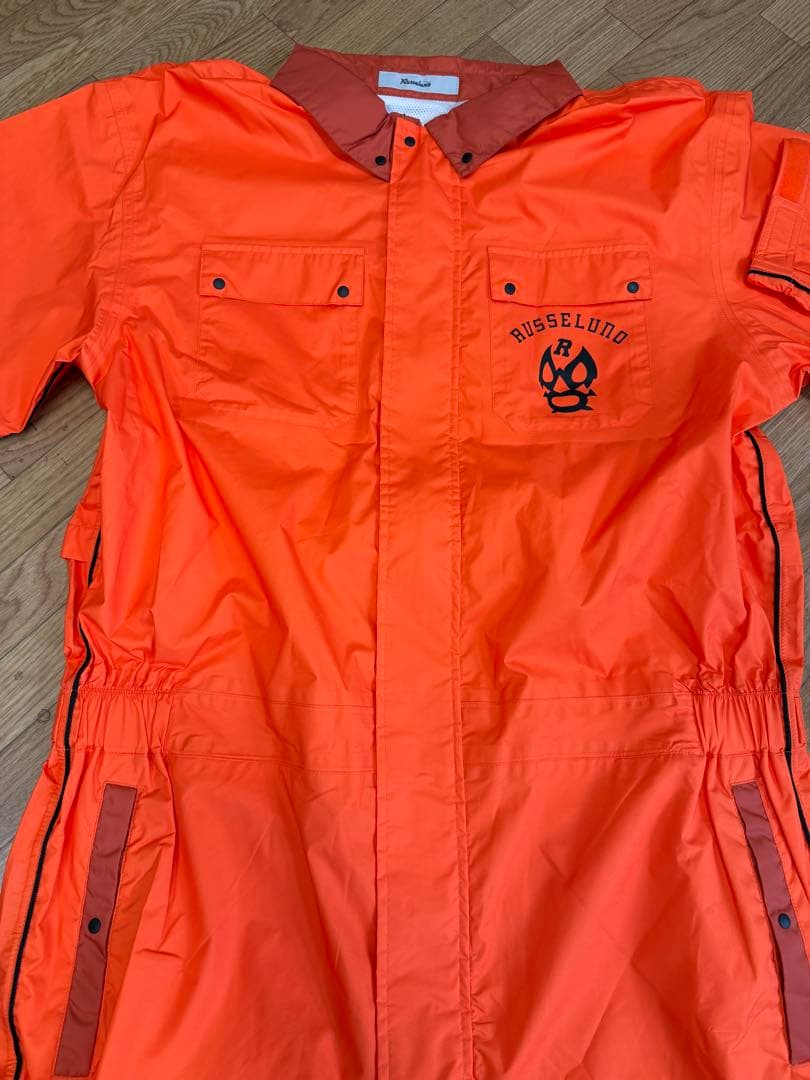 ¥49,500新品正規品RUSSELUNO/6完売品レインウェアジャンプスーツ