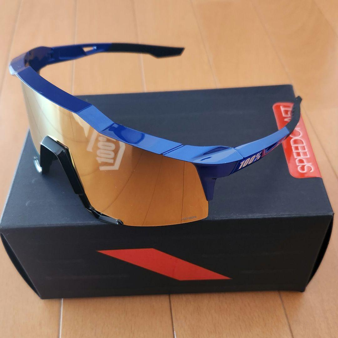 100％ サングラス スピードクラフト Gloss Cobalt Blue