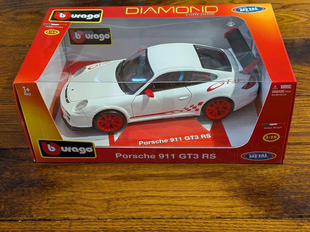 Bburago Porsche 911 GT3 RS 1/18 未開封・美品