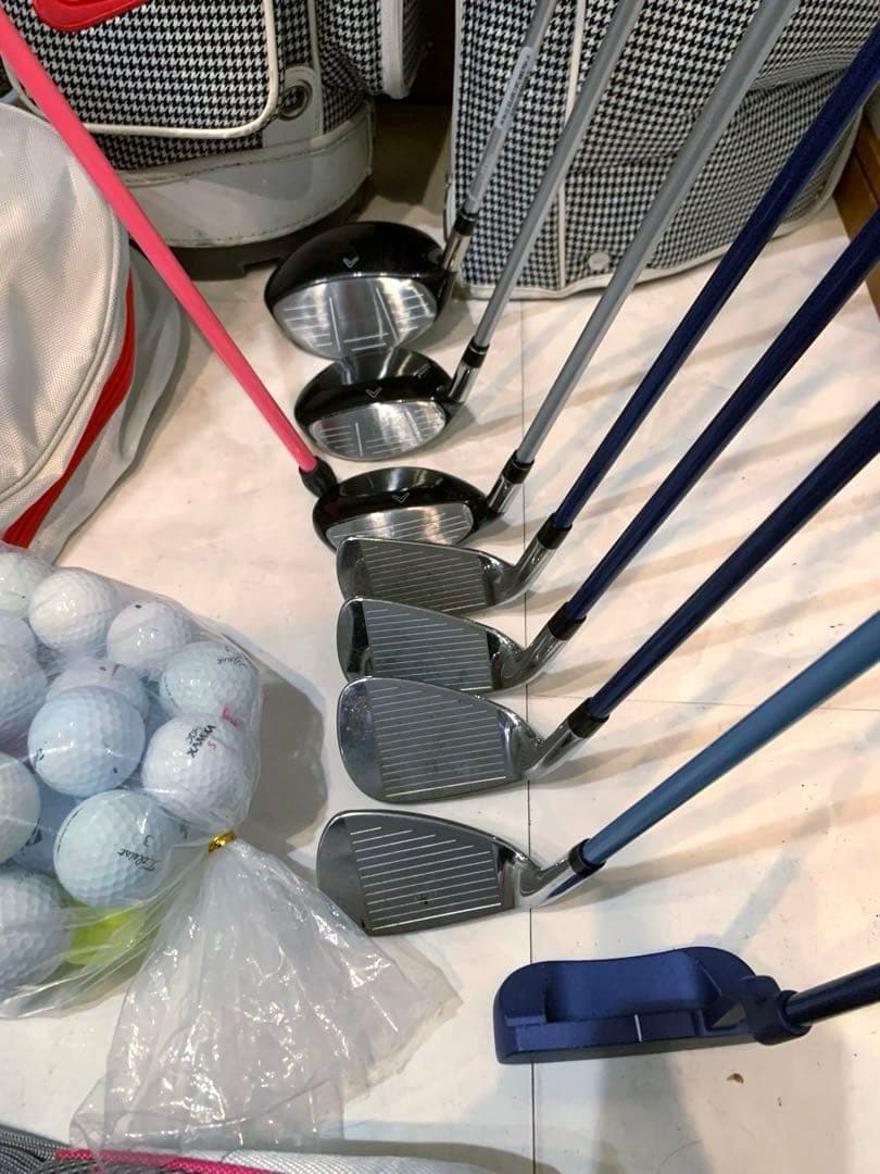 豪華　レディースゴルフクラブ セット　キャロウェイ　マルマン　バッグ/ナイキ