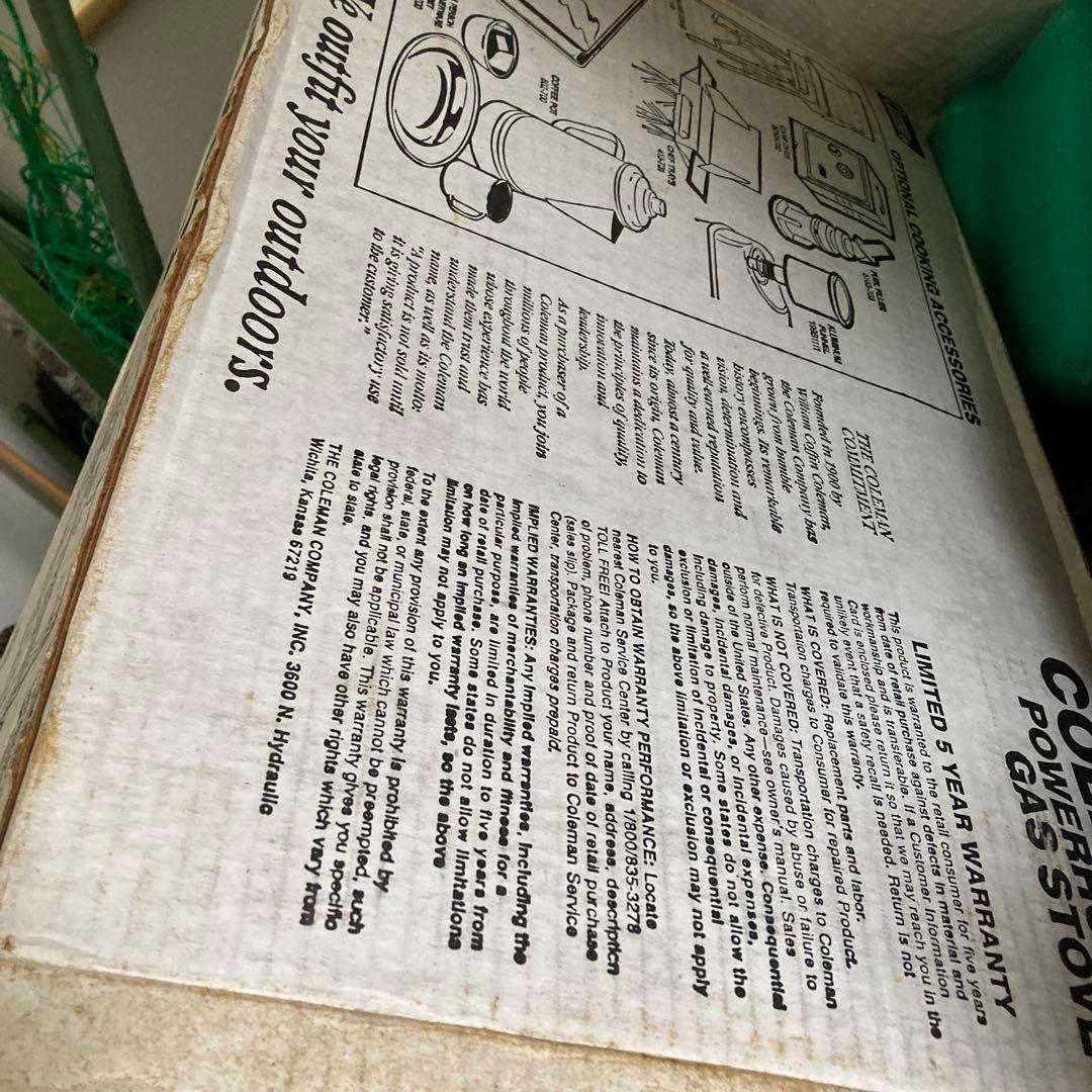 Coleman キャンプポータブルガスストーブ