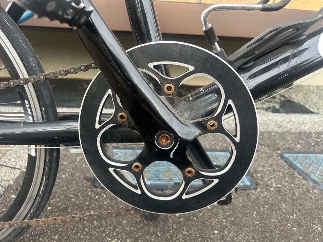 GIANT IDIOM　ミニベロ 自転車 本体 黒・青