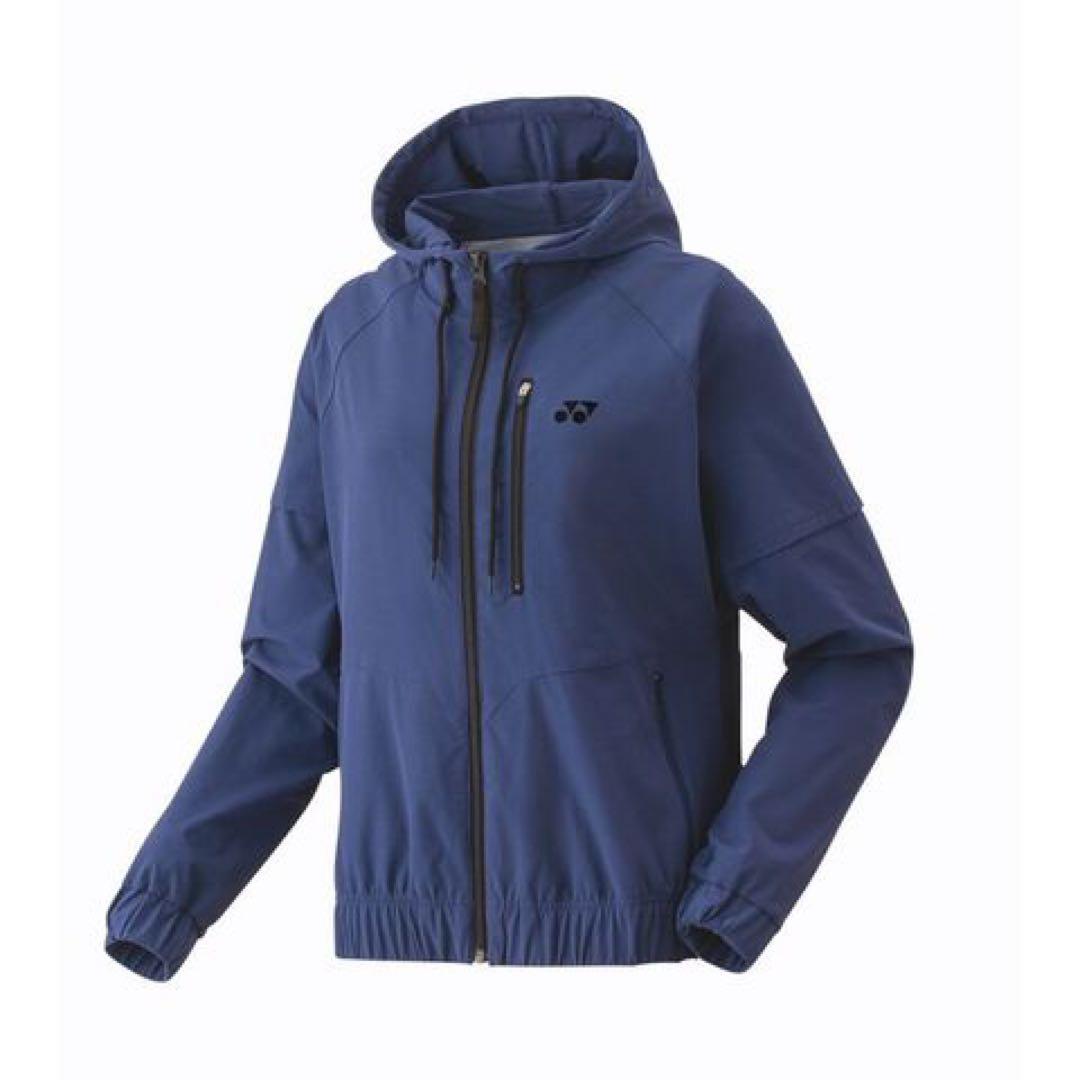 ヨネックス テニスウェア レディース ウォームアップパーカー　インディゴネイビー