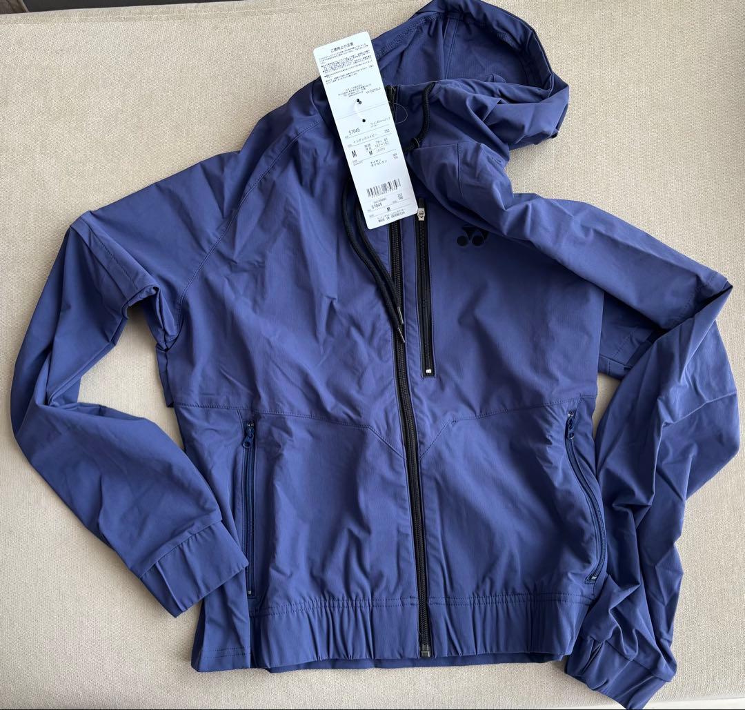 ヨネックス テニスウェア レディース ウォームアップパーカー　インディゴネイビー