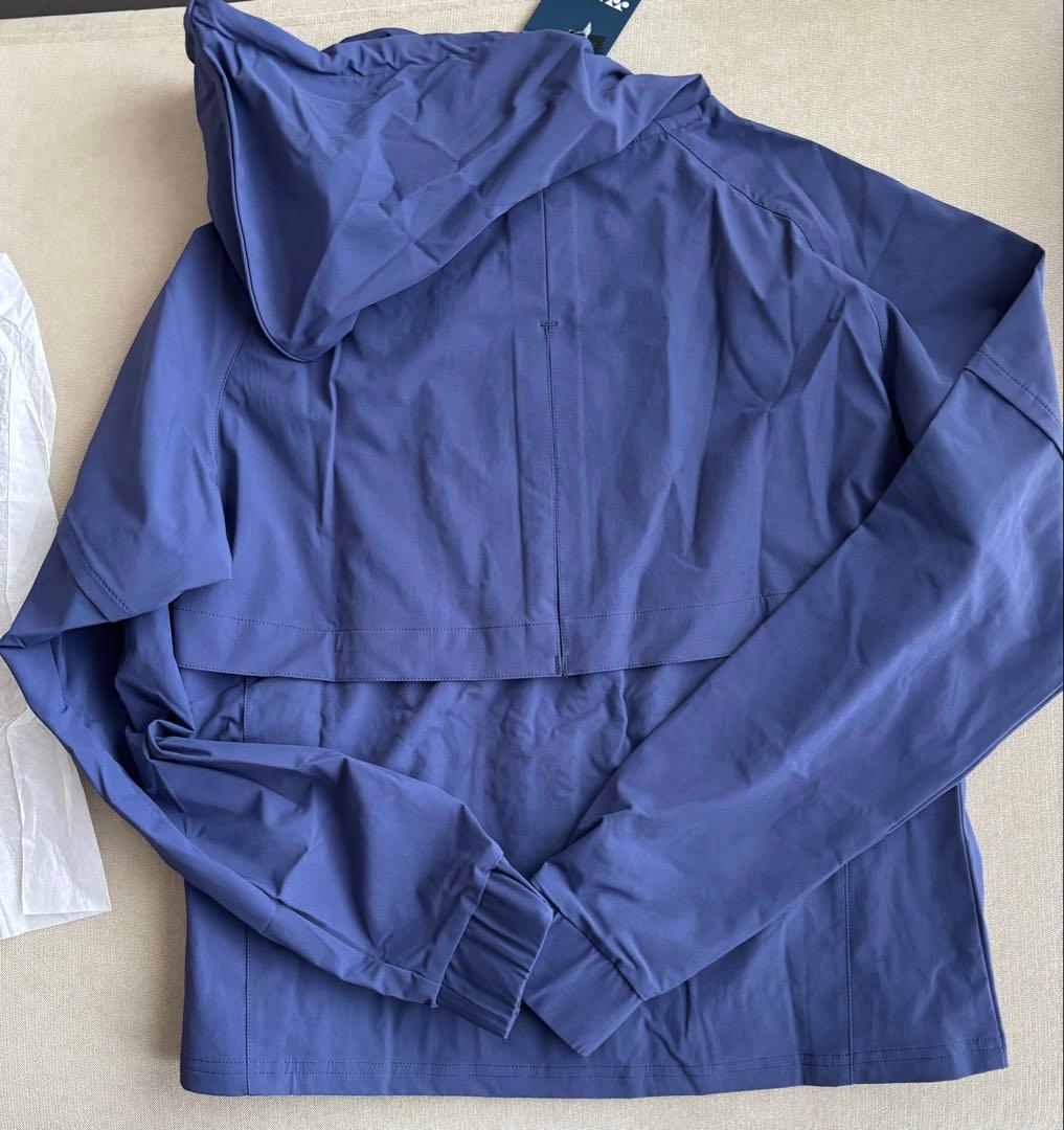 ヨネックス テニスウェア レディース ウォームアップパーカー　インディゴネイビー