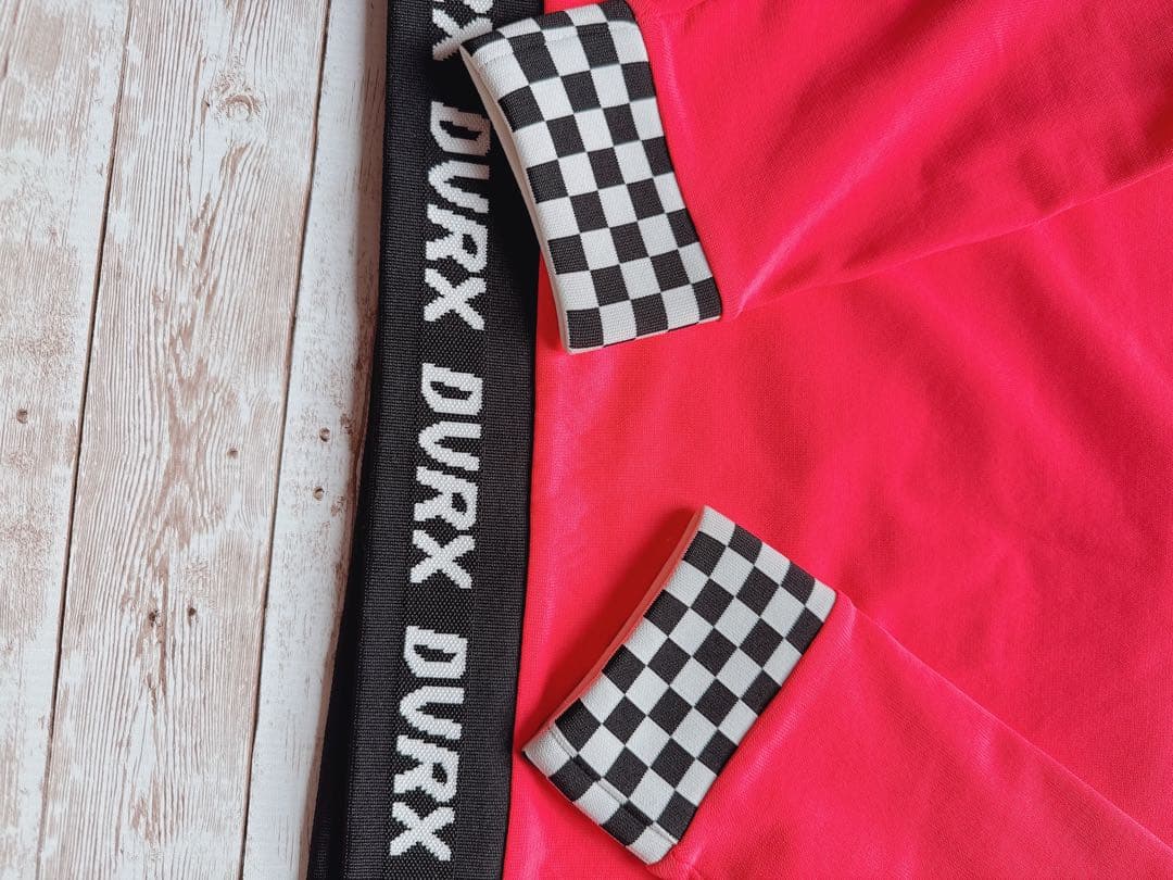 DEVEREUX デヴァローゴルフ チェッカーリブニットプルオーバー トレーナー