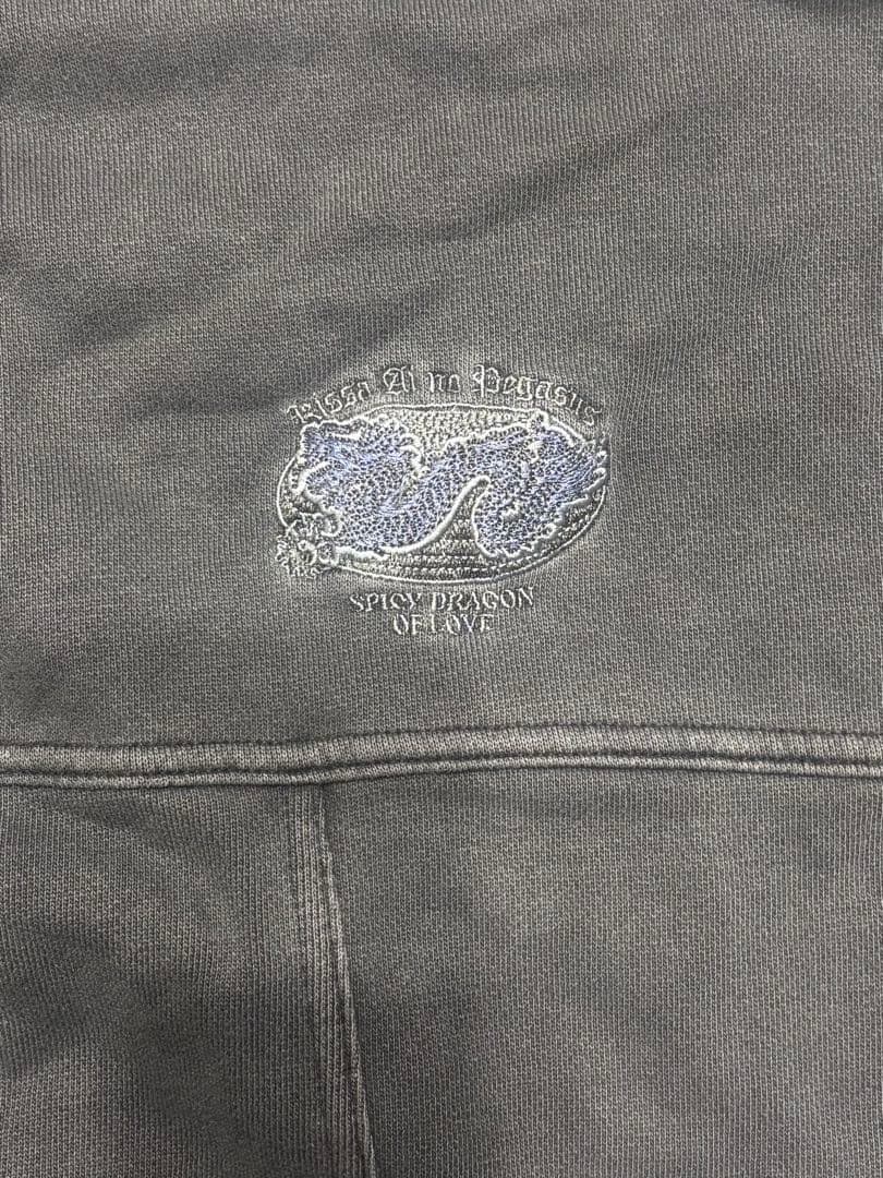 ずっと真夜中でいいのに。陰陽 Vintage Zipup Hoodie XL