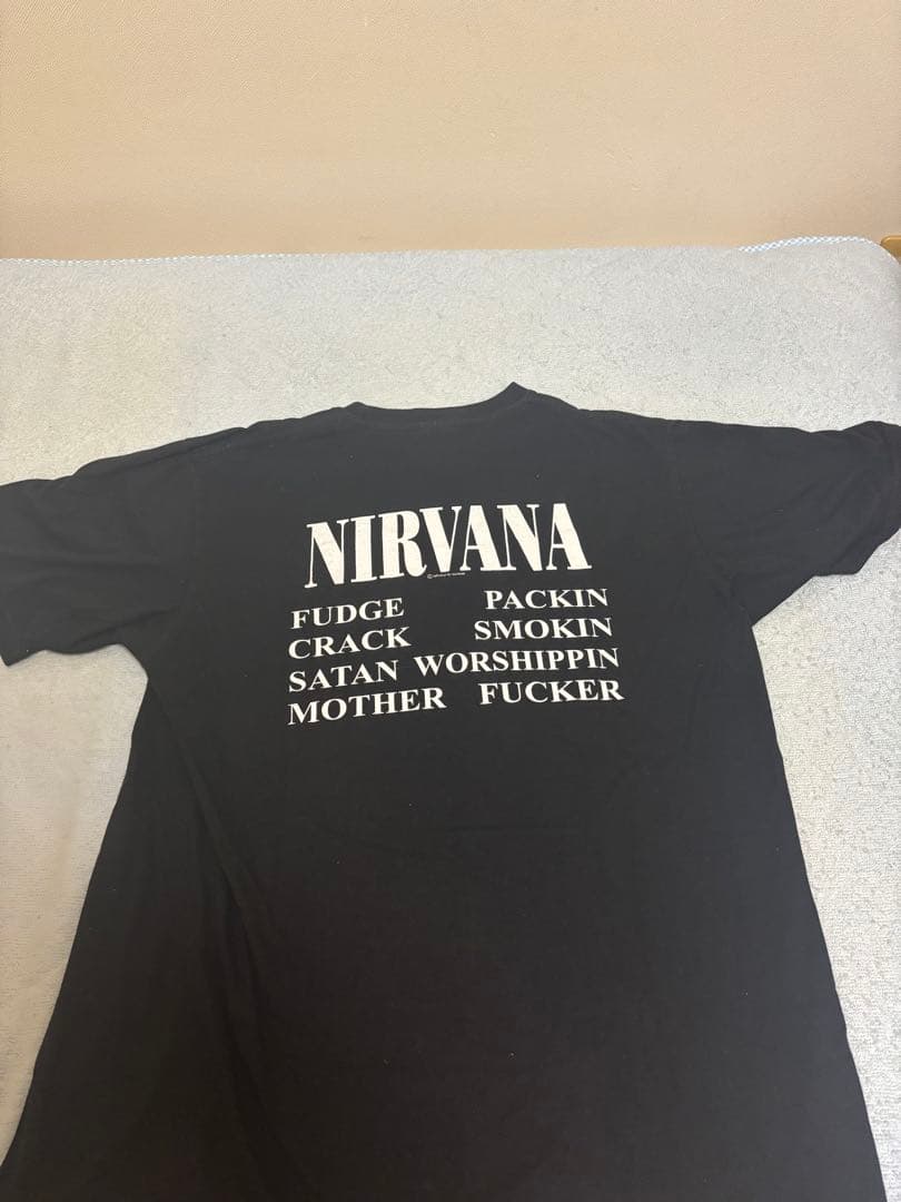 NIRVANA ブラック Tシャツ