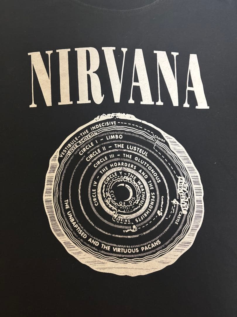 NIRVANA ブラック Tシャツ