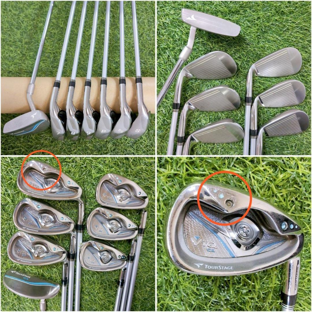 TOURSTAGE ツアーステージ VIQ CL レディース L ゴルフセット